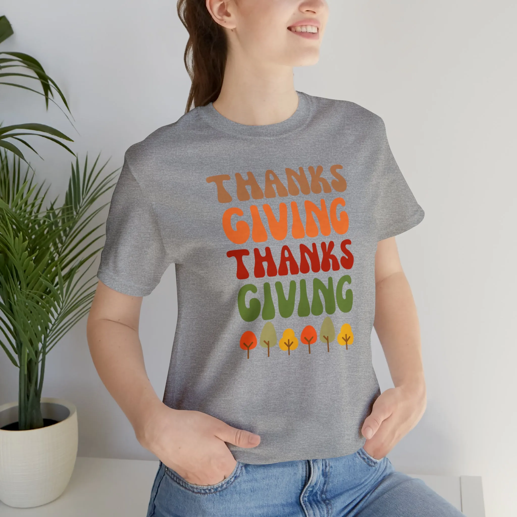 Thanksgiving Season T-Shirt, Fall T-Shirt for Women, Pumpkin Patch Tee,  Bella Canvas 3001 Unisex Shirt, Autumn Short Sleeve Tshirt