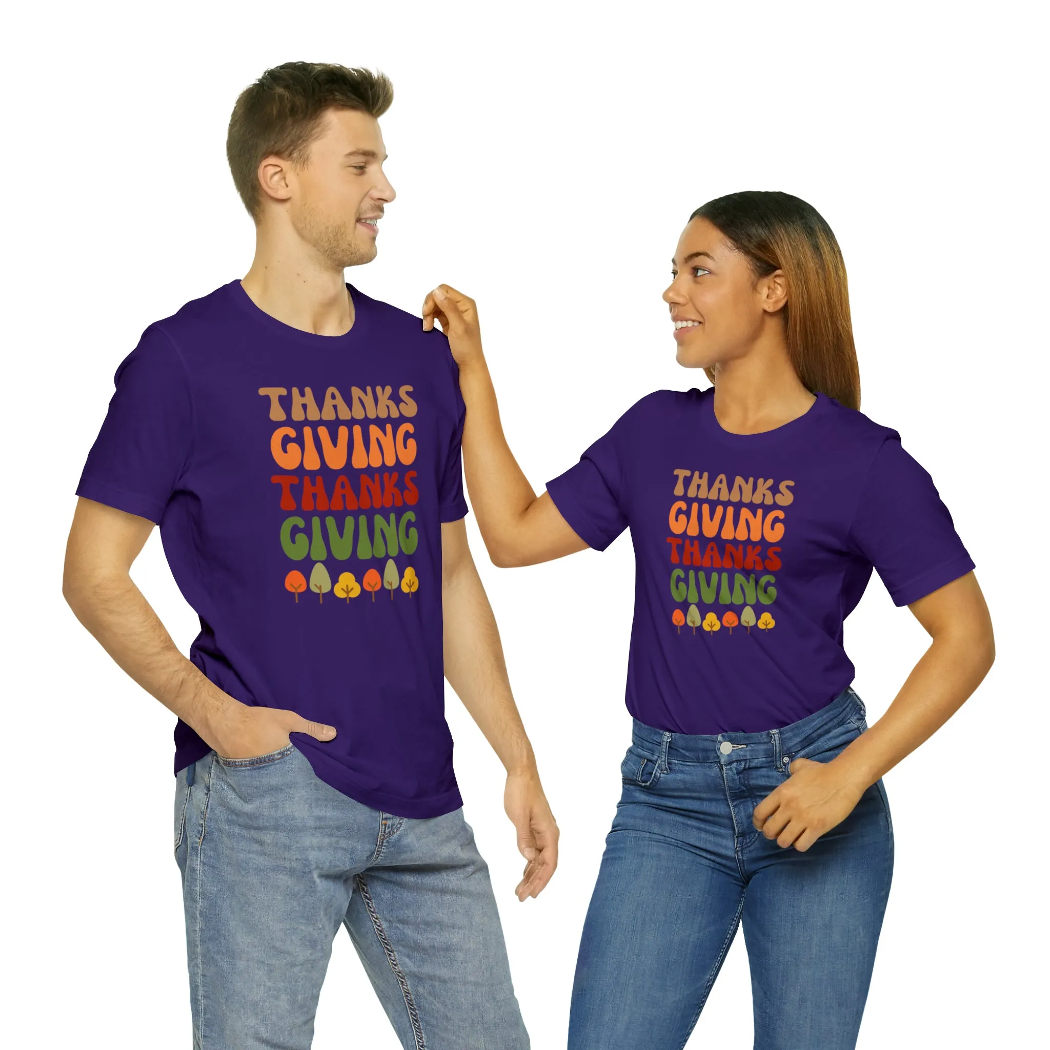 Thanksgiving Season T-Shirt, Fall T-Shirt for Women, Pumpkin Patch Tee,  Bella Canvas 3001 Unisex Shirt, Autumn Short Sleeve Tshirt