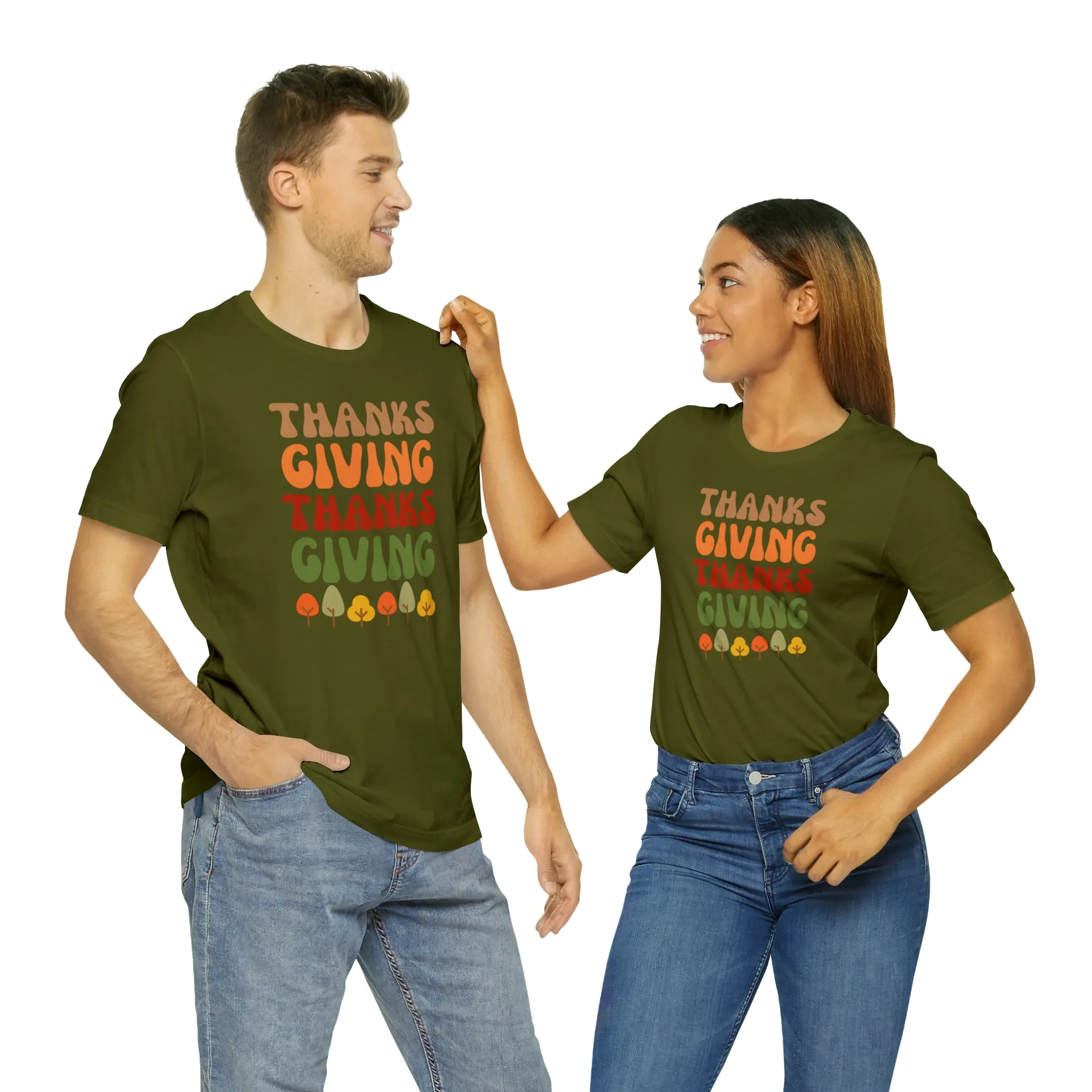 Thanksgiving Season T-Shirt, Fall T-Shirt for Women, Pumpkin Patch Tee,  Bella Canvas 3001 Unisex Shirt, Autumn Short Sleeve Tshirt