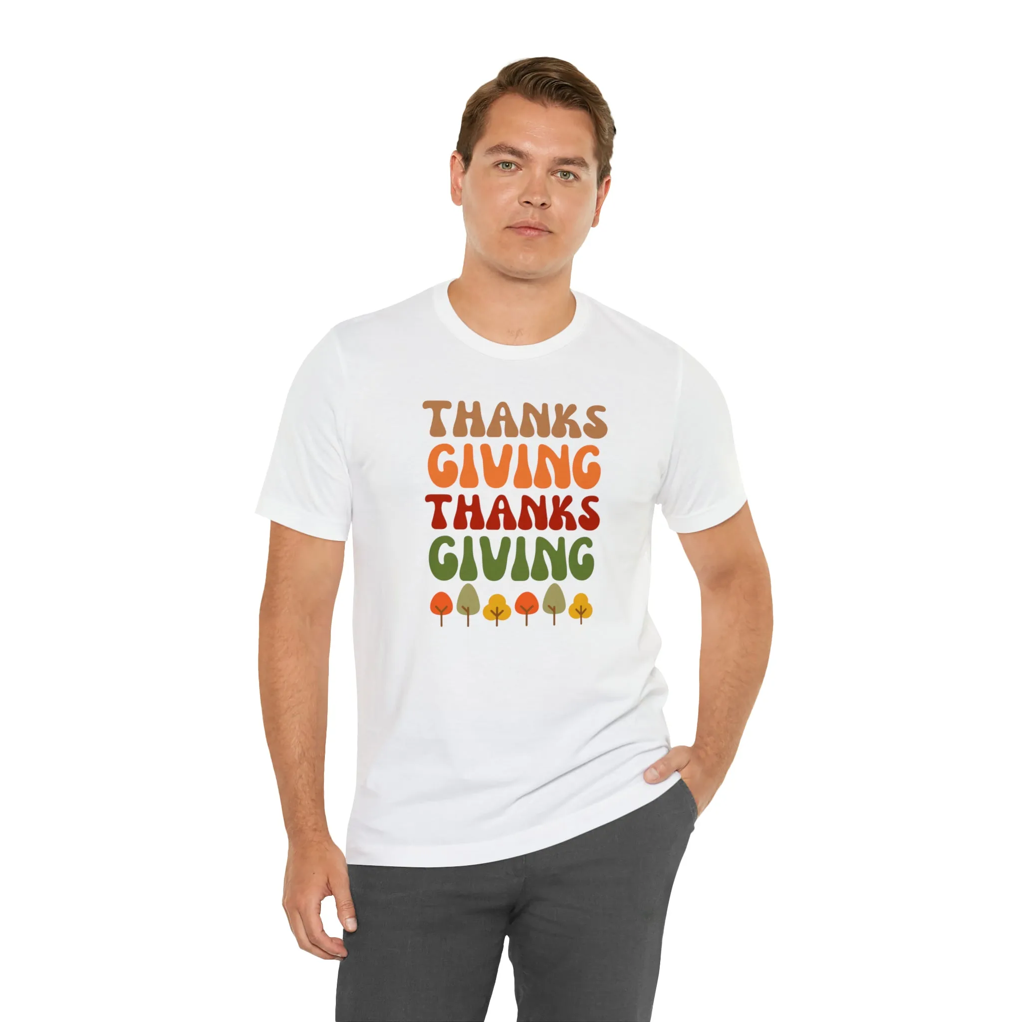 Thanksgiving Season T-Shirt, Fall T-Shirt for Women, Pumpkin Patch Tee,  Bella Canvas 3001 Unisex Shirt, Autumn Short Sleeve Tshirt