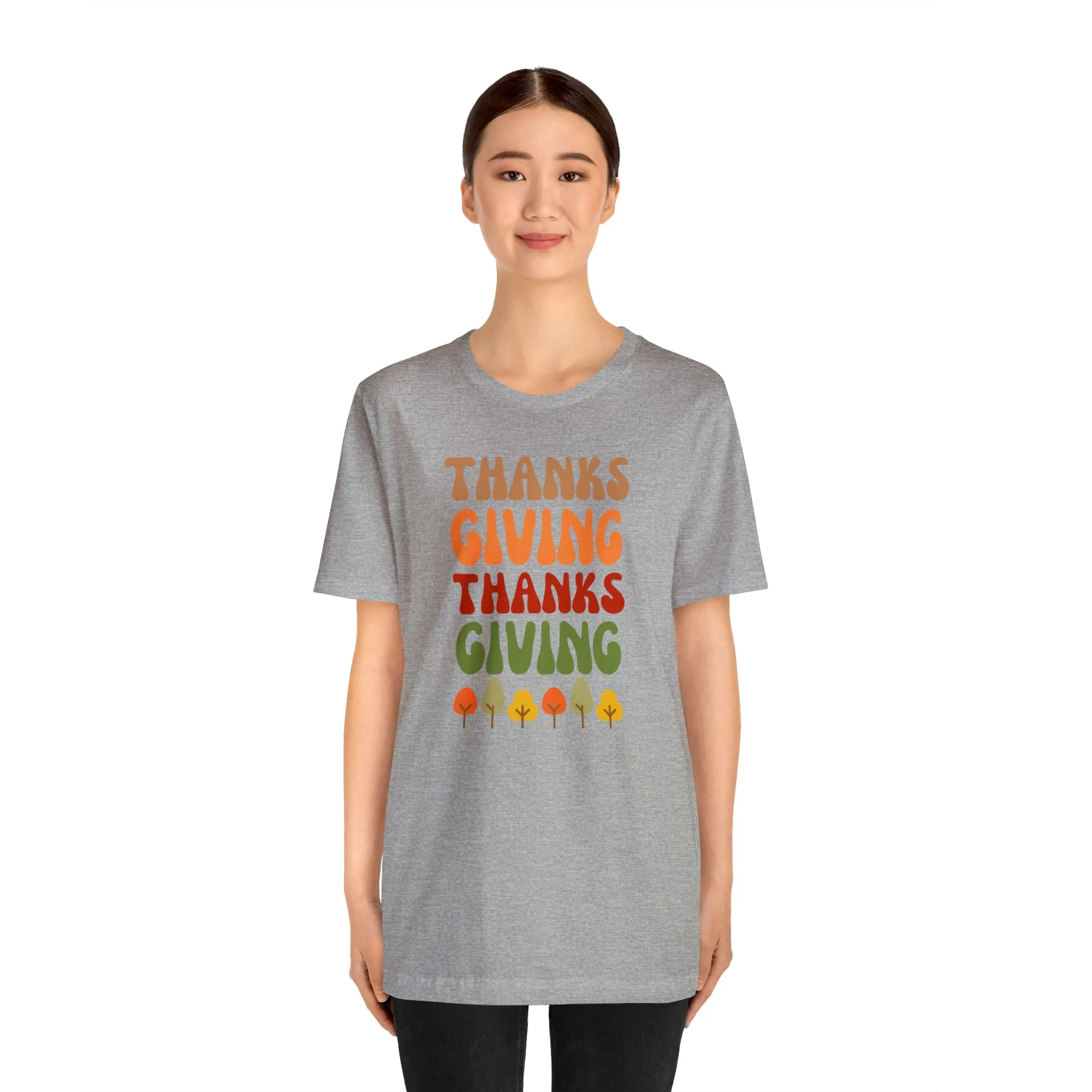 Thanksgiving Season T-Shirt, Fall T-Shirt for Women, Pumpkin Patch Tee,  Bella Canvas 3001 Unisex Shirt, Autumn Short Sleeve Tshirt