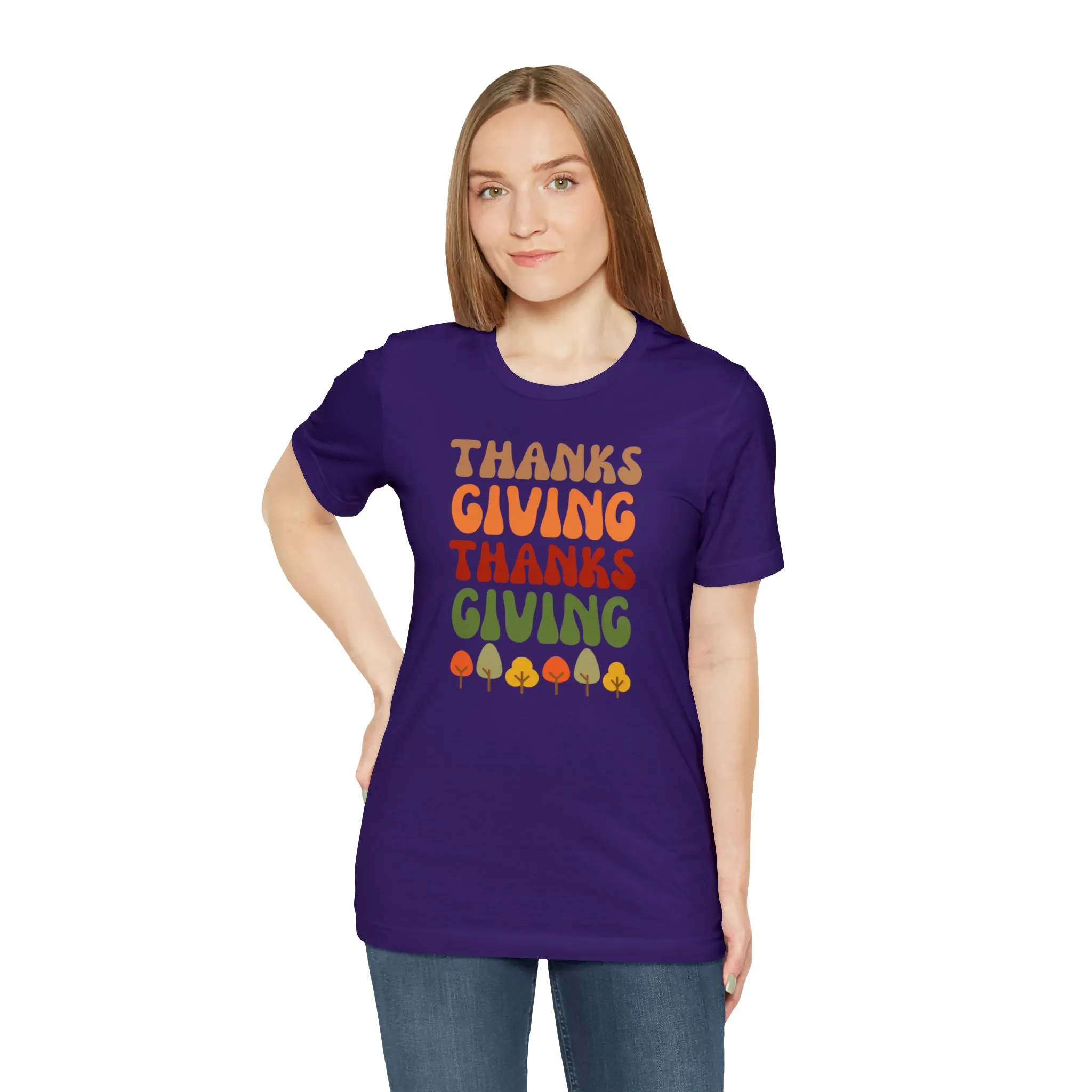 Thanksgiving Season T-Shirt, Fall T-Shirt for Women, Pumpkin Patch Tee,  Bella Canvas 3001 Unisex Shirt, Autumn Short Sleeve Tshirt