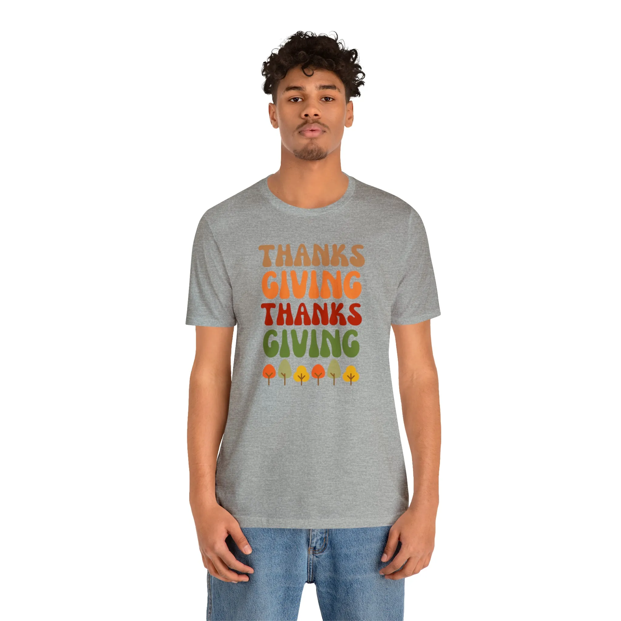 Thanksgiving Season T-Shirt, Fall T-Shirt for Women, Pumpkin Patch Tee,  Bella Canvas 3001 Unisex Shirt, Autumn Short Sleeve Tshirt