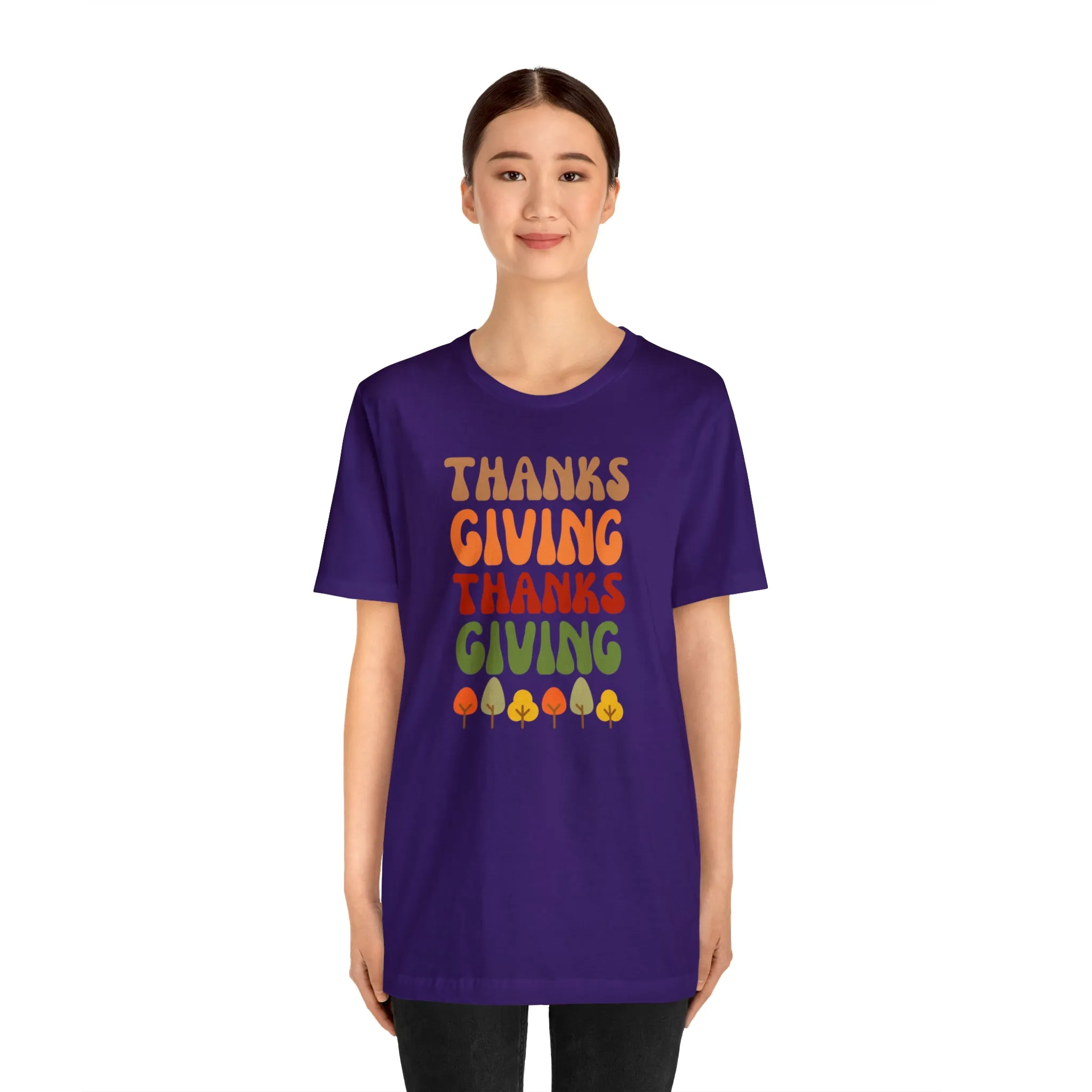 Thanksgiving Season T-Shirt, Fall T-Shirt for Women, Pumpkin Patch Tee,  Bella Canvas 3001 Unisex Shirt, Autumn Short Sleeve Tshirt