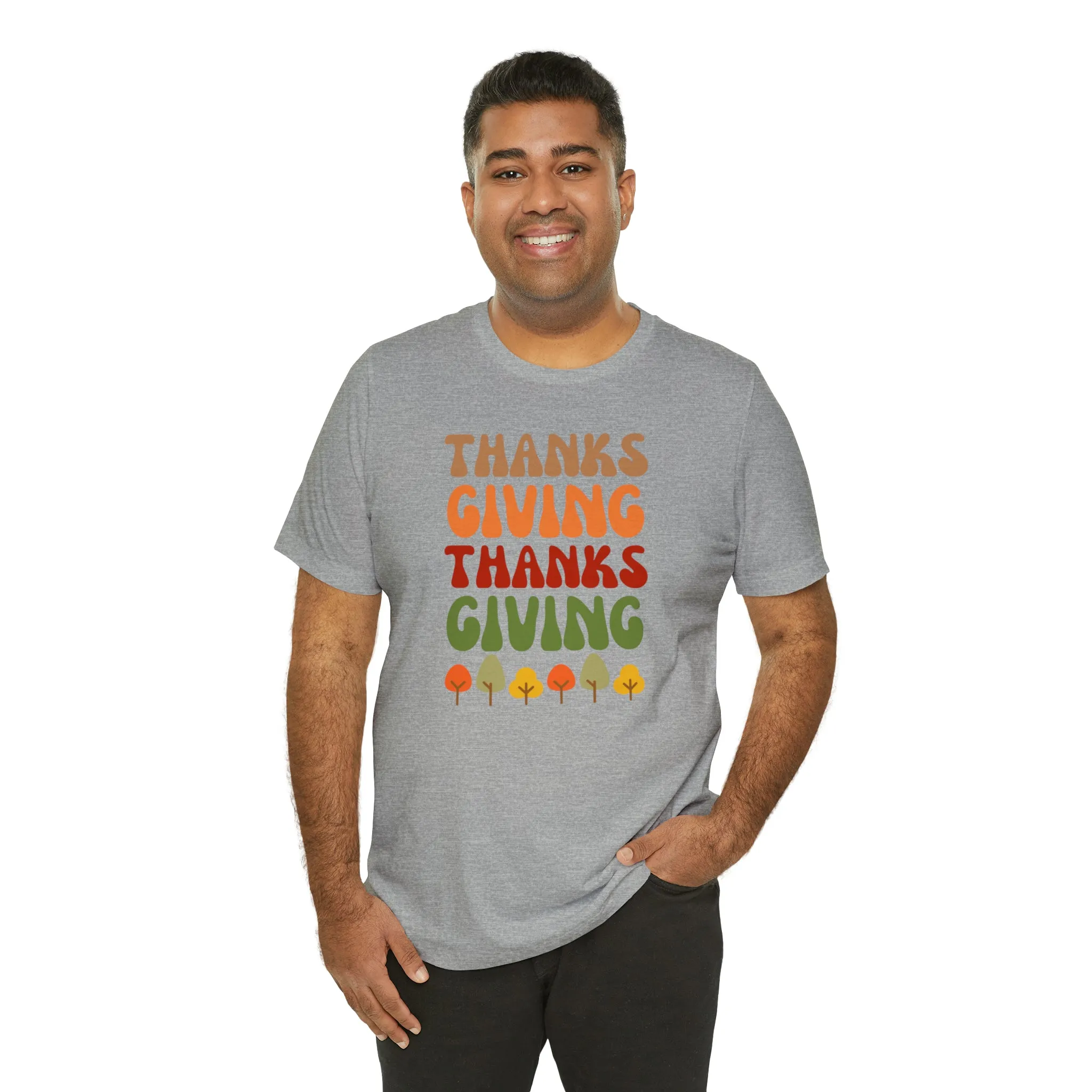Thanksgiving Season T-Shirt, Fall T-Shirt for Women, Pumpkin Patch Tee,  Bella Canvas 3001 Unisex Shirt, Autumn Short Sleeve Tshirt