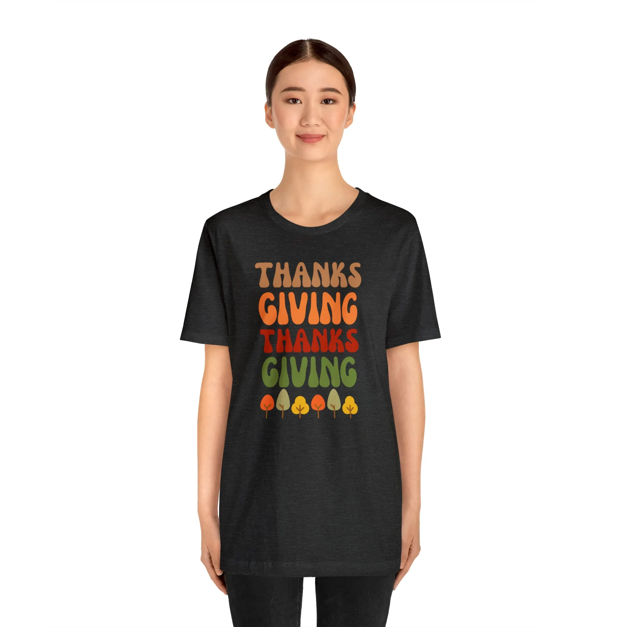 Thanksgiving Season T-Shirt, Fall T-Shirt for Women, Pumpkin Patch Tee,  Bella Canvas 3001 Unisex Shirt, Autumn Short Sleeve Tshirt