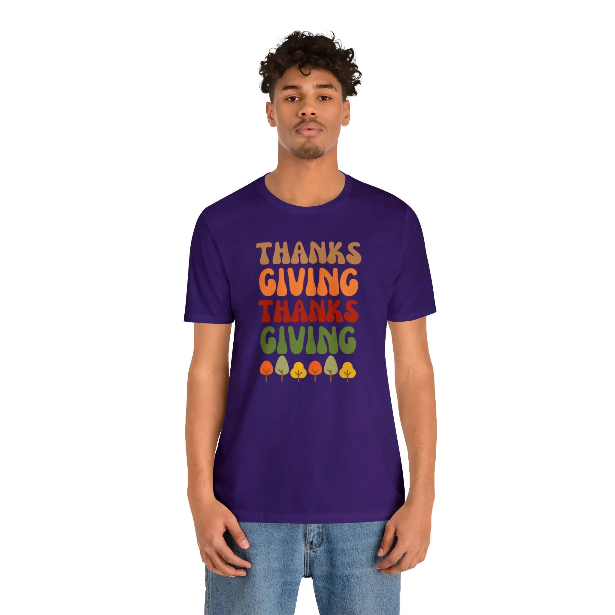 Thanksgiving Season T-Shirt, Fall T-Shirt for Women, Pumpkin Patch Tee,  Bella Canvas 3001 Unisex Shirt, Autumn Short Sleeve Tshirt