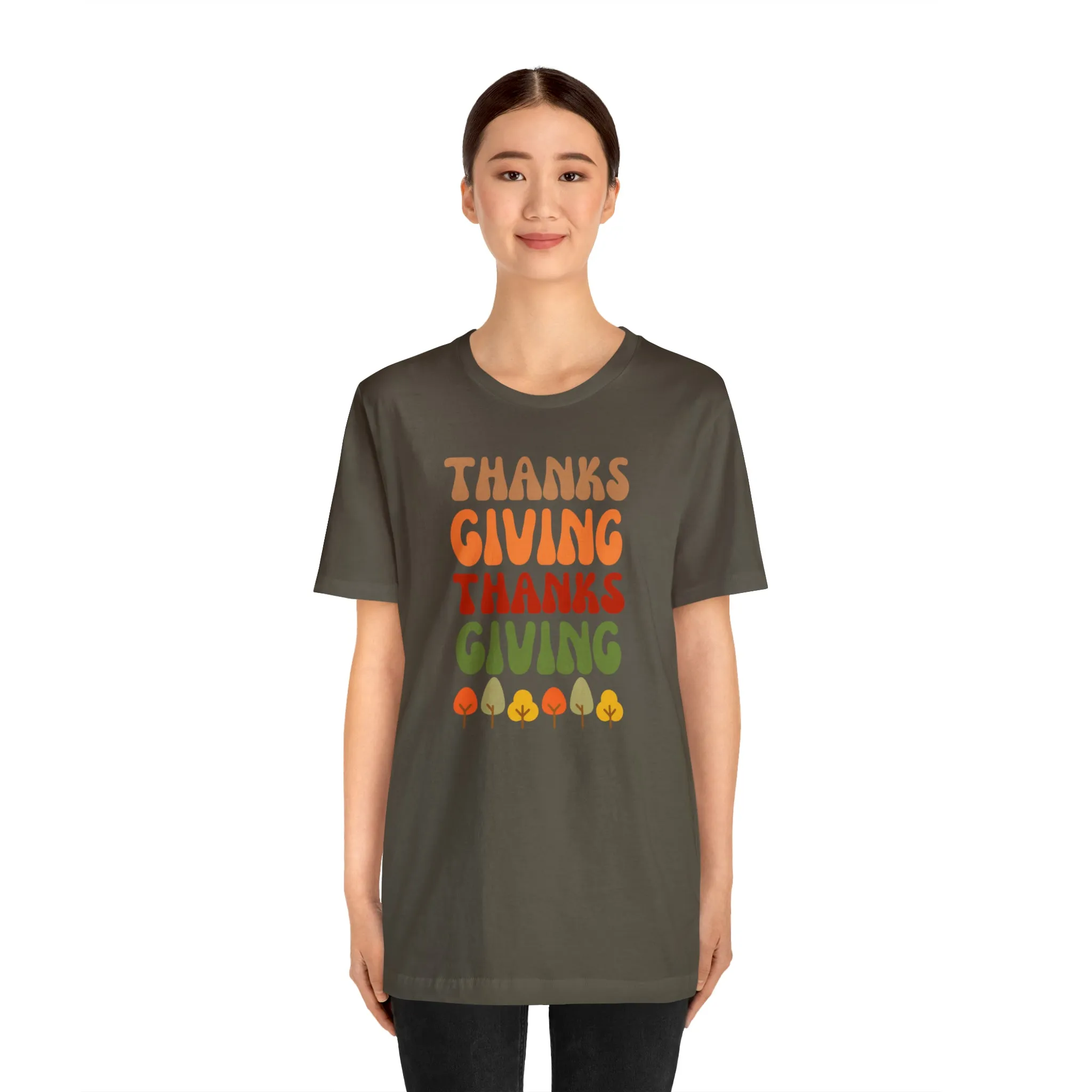 Thanksgiving Season T-Shirt, Fall T-Shirt for Women, Pumpkin Patch Tee,  Bella Canvas 3001 Unisex Shirt, Autumn Short Sleeve Tshirt