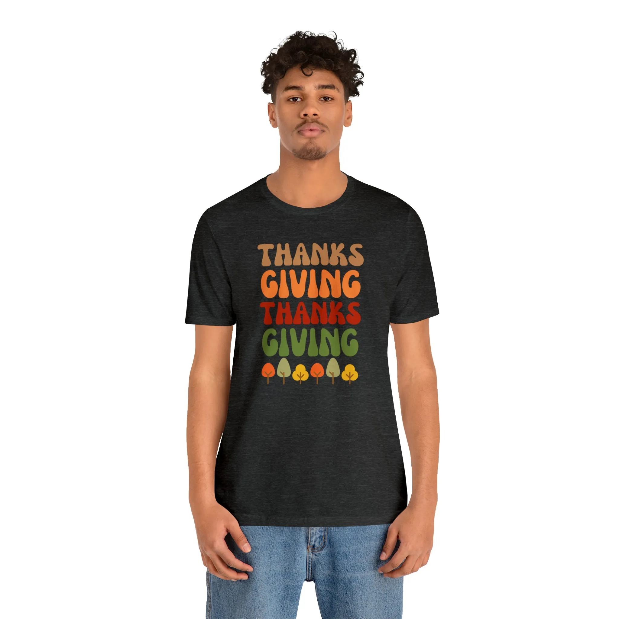 Thanksgiving Season T-Shirt, Fall T-Shirt for Women, Pumpkin Patch Tee,  Bella Canvas 3001 Unisex Shirt, Autumn Short Sleeve Tshirt