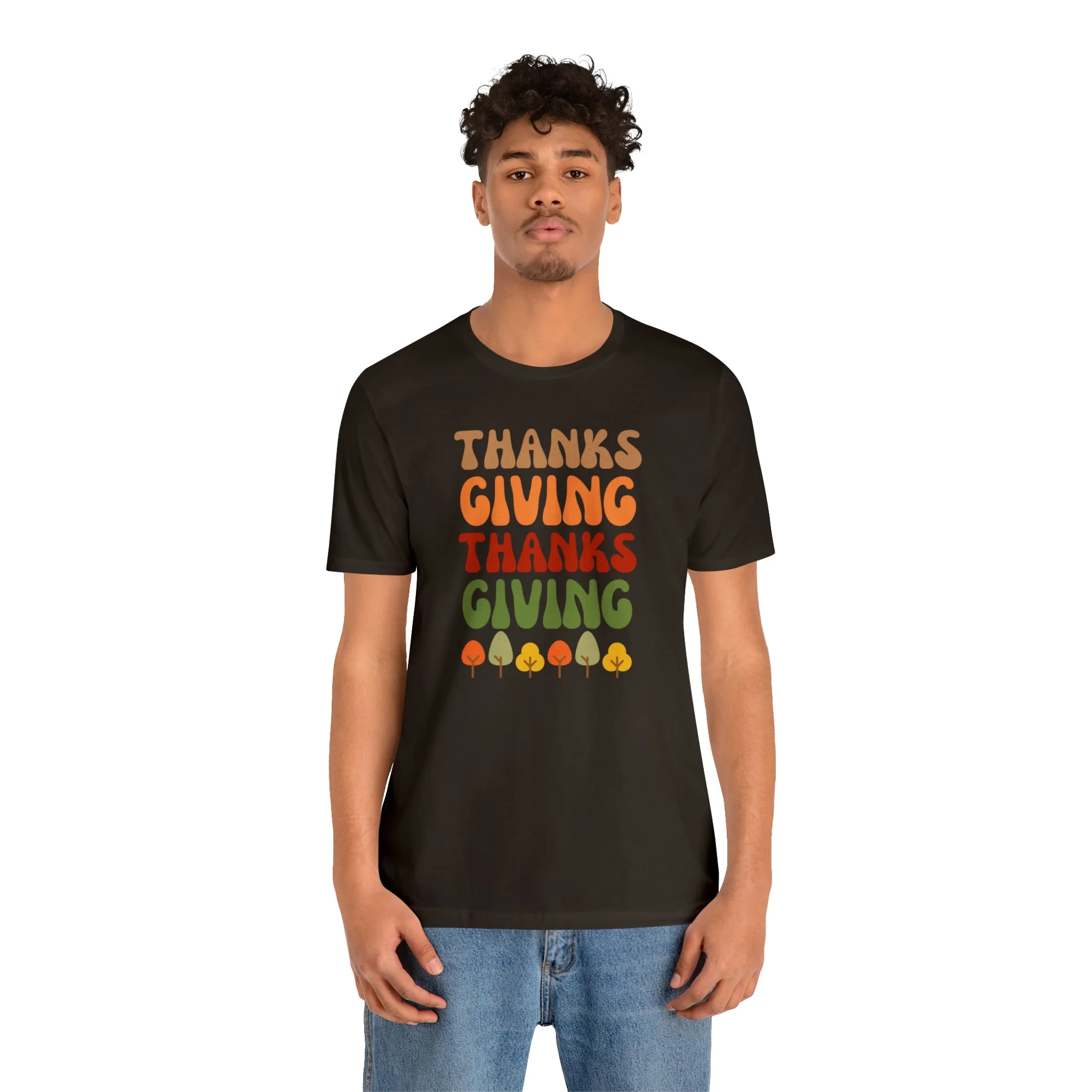 Thanksgiving Season T-Shirt, Fall T-Shirt for Women, Pumpkin Patch Tee,  Bella Canvas 3001 Unisex Shirt, Autumn Short Sleeve Tshirt