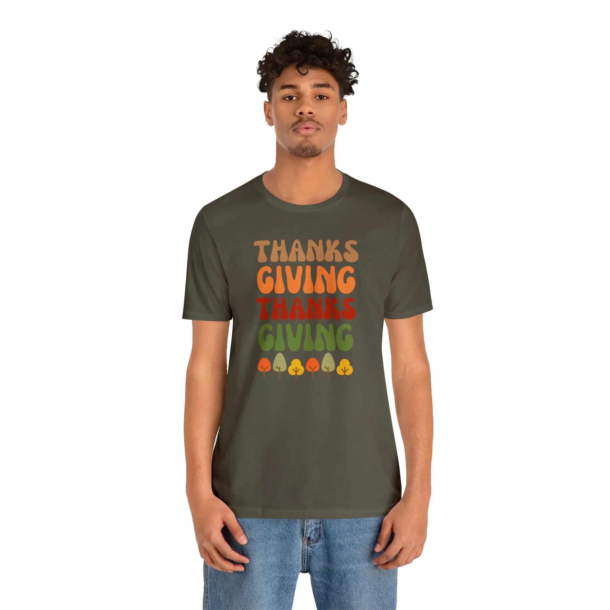Thanksgiving Season T-Shirt, Fall T-Shirt for Women, Pumpkin Patch Tee,  Bella Canvas 3001 Unisex Shirt, Autumn Short Sleeve Tshirt