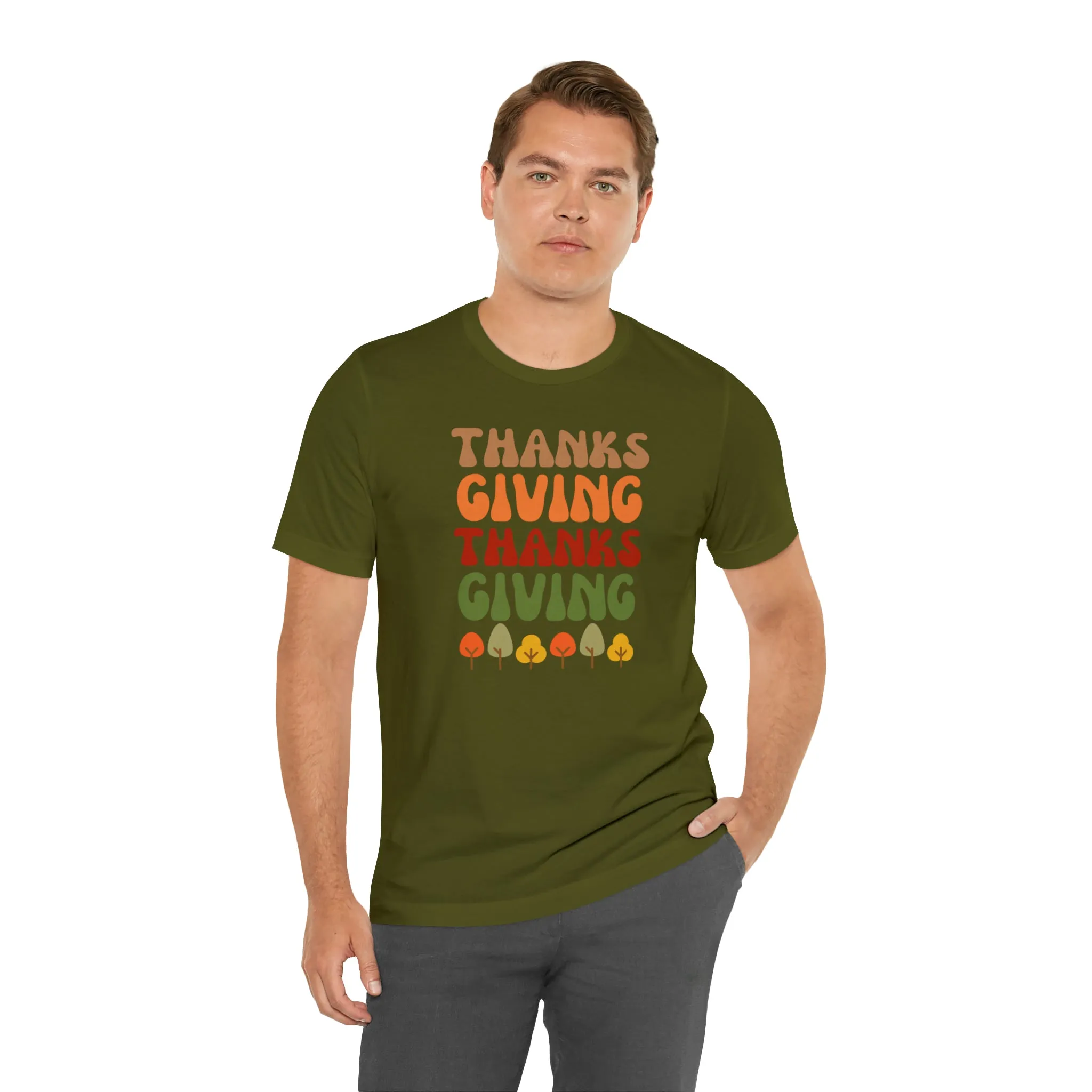 Thanksgiving Season T-Shirt, Fall T-Shirt for Women, Pumpkin Patch Tee,  Bella Canvas 3001 Unisex Shirt, Autumn Short Sleeve Tshirt
