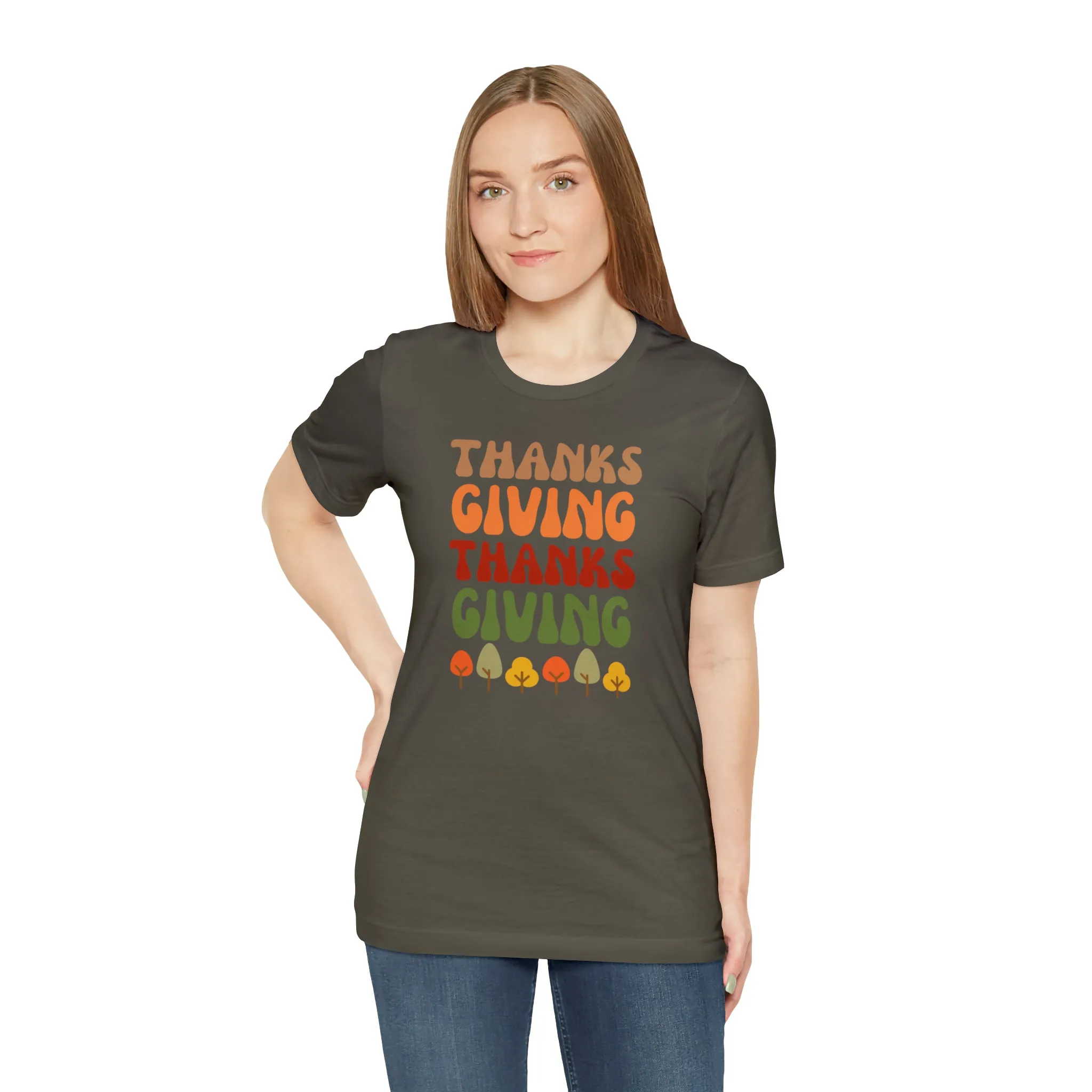 Thanksgiving Season T-Shirt, Fall T-Shirt for Women, Pumpkin Patch Tee,  Bella Canvas 3001 Unisex Shirt, Autumn Short Sleeve Tshirt