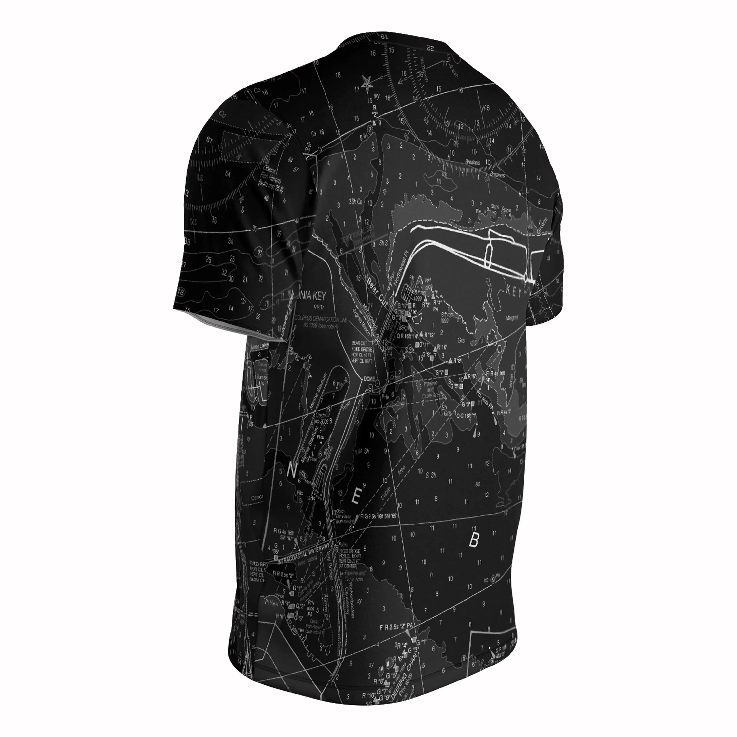 The Biscayne Starlight Navigator Short Sleeve Performance Tee