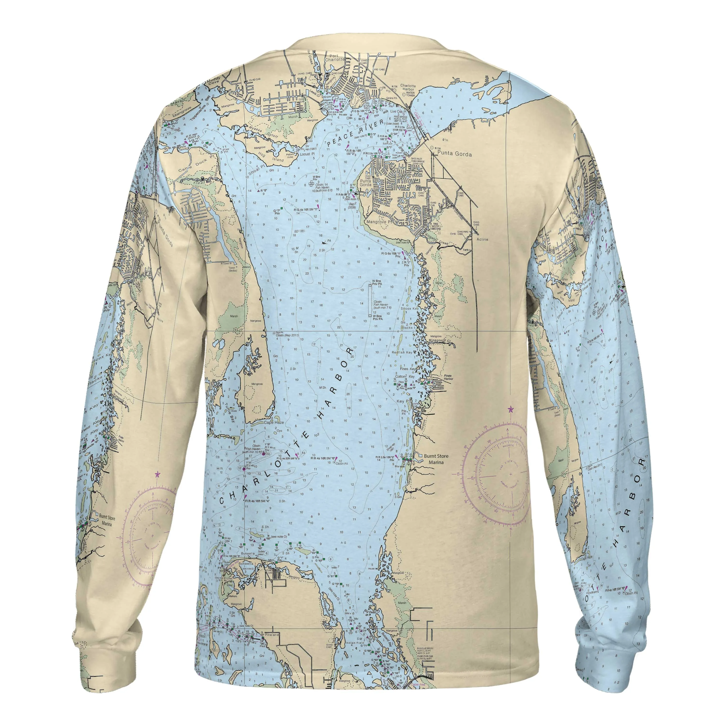 The Charlotte Harbor Long Sleeve Performance Tee