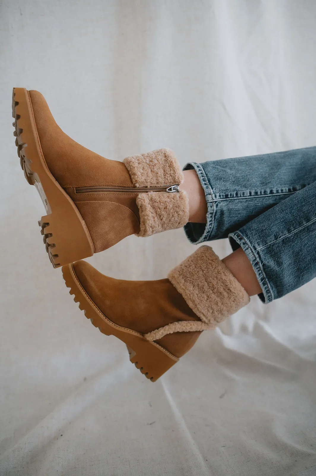 The Hug H2O Boots by Dolce Vita - Mushroom Suede