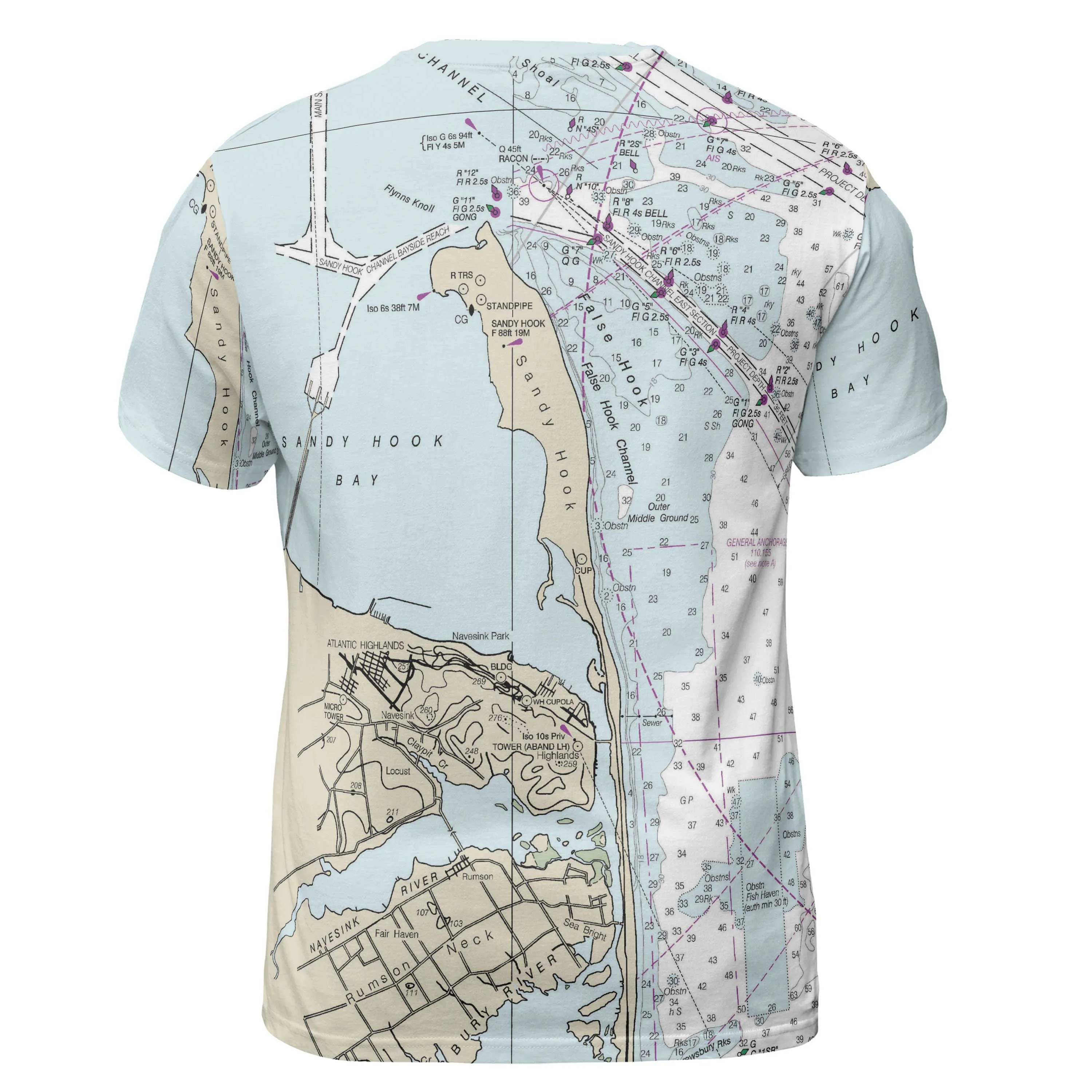 The Sandy Hook Bay Short Sleeve Performance Tee