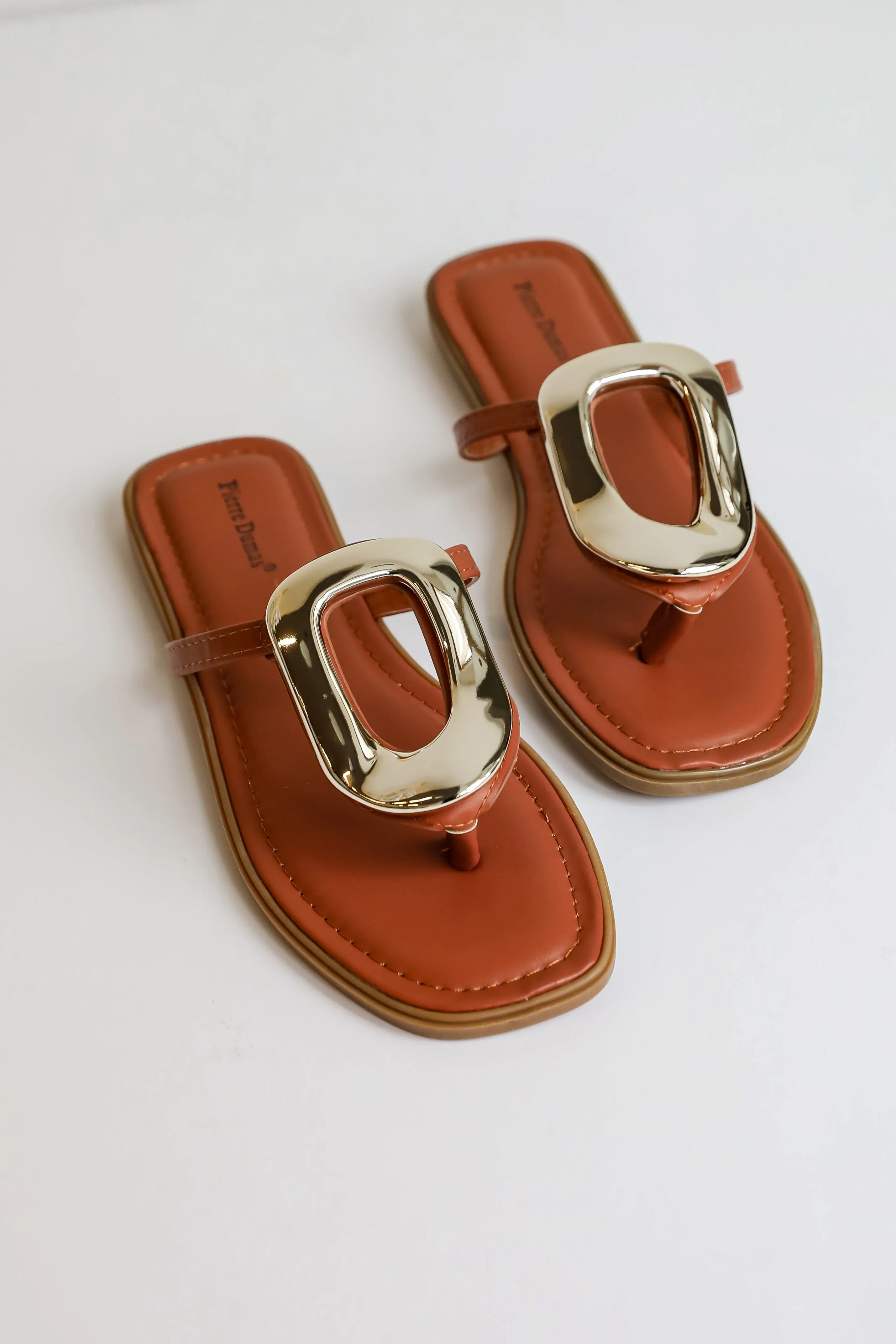 There She Goes Tan Sandals