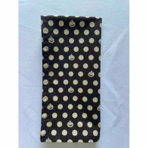 Threads By Tess Handmade Cloth Napkins - Spooky Dots