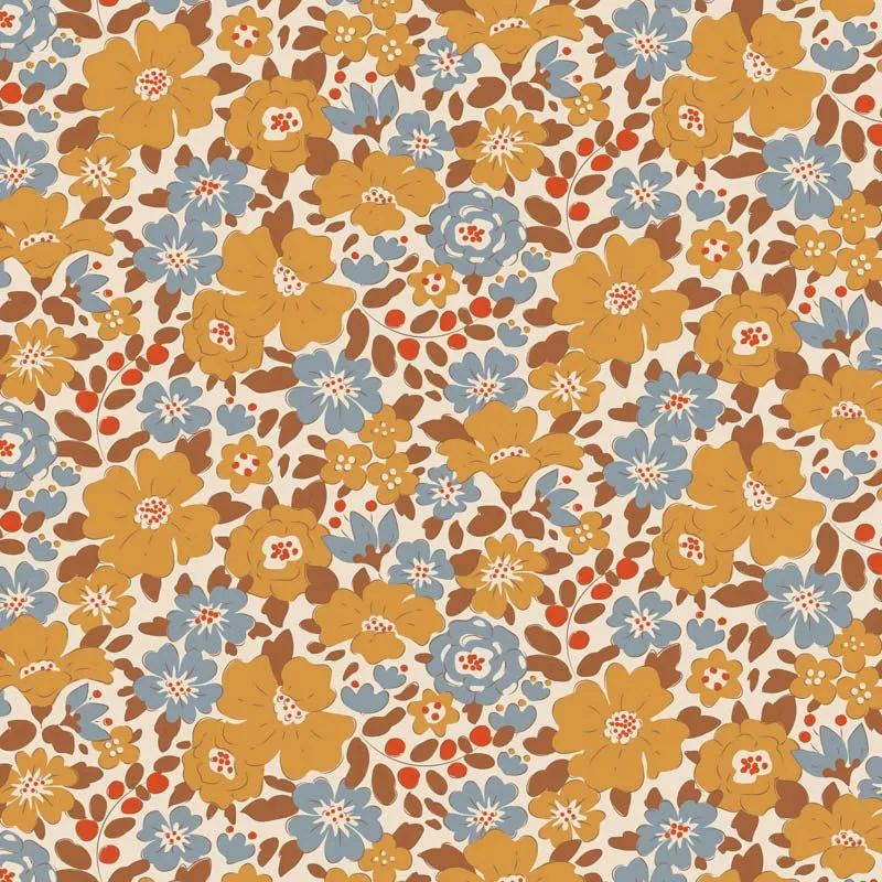 Tilda Creating Memories Fabric | Fat Quarter Pack | Autumn (16)