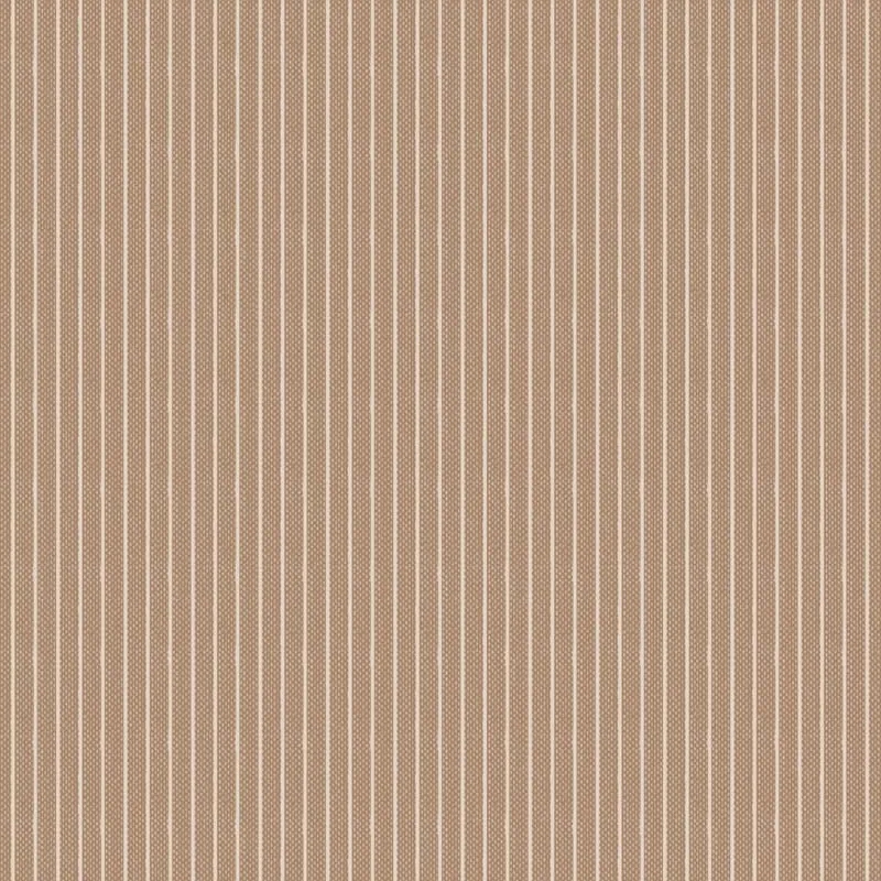 Tilda Creating Memories Fabric | Woven Stripe | Toffee