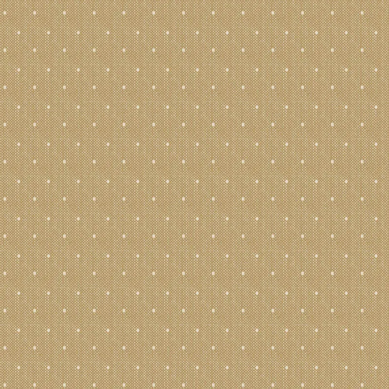 Tilda Creating Memories Fabric | Woven Tinydot | Khaki