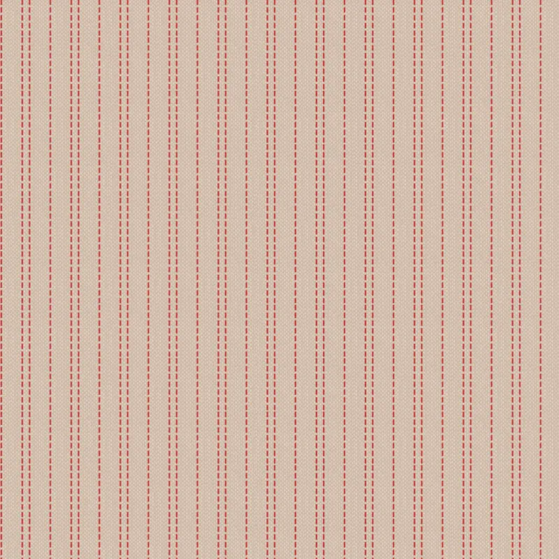 Tilda Creating Memories, Woven Seamstripe Red