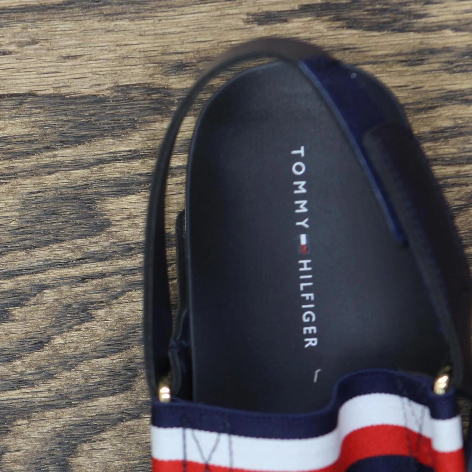 Tommy Hilfiger Beliz Sandal Amputee Replacement Left Shoe Only Dark Blue 7.5M