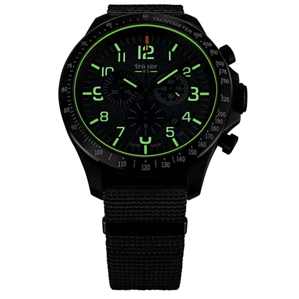 Traser P67 Officer Pro Chronograph Green  109463