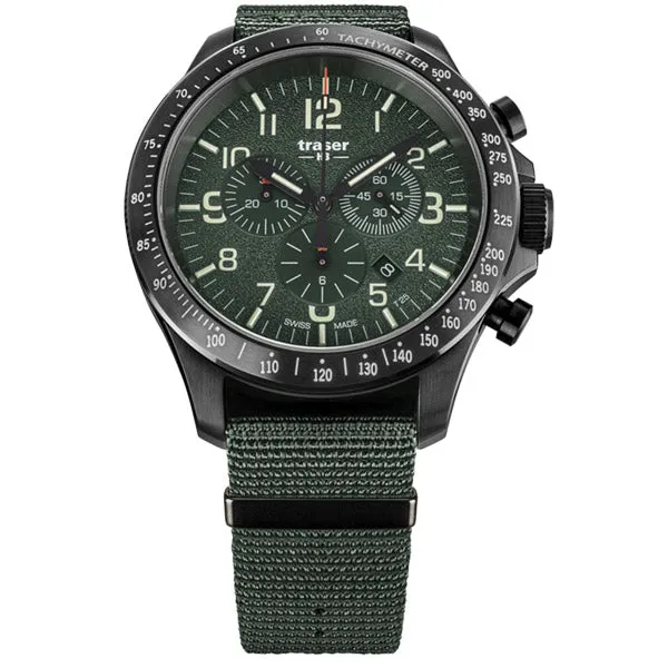 Traser P67 Officer Pro Chronograph Green  109463