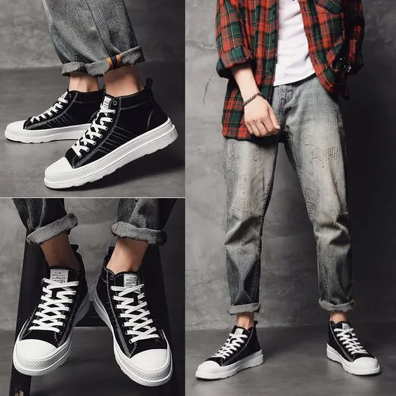 Trendy Retro Leather Shoes