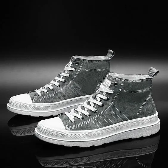Trendy Retro Leather Shoes