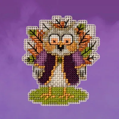 Turkey Owl - Mill Hill - Autumn Harvest 2023 Seasonal Ornament