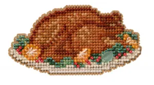 Turkey Platter - Mill Hill - Autumn 2025 Seasonal Ornament