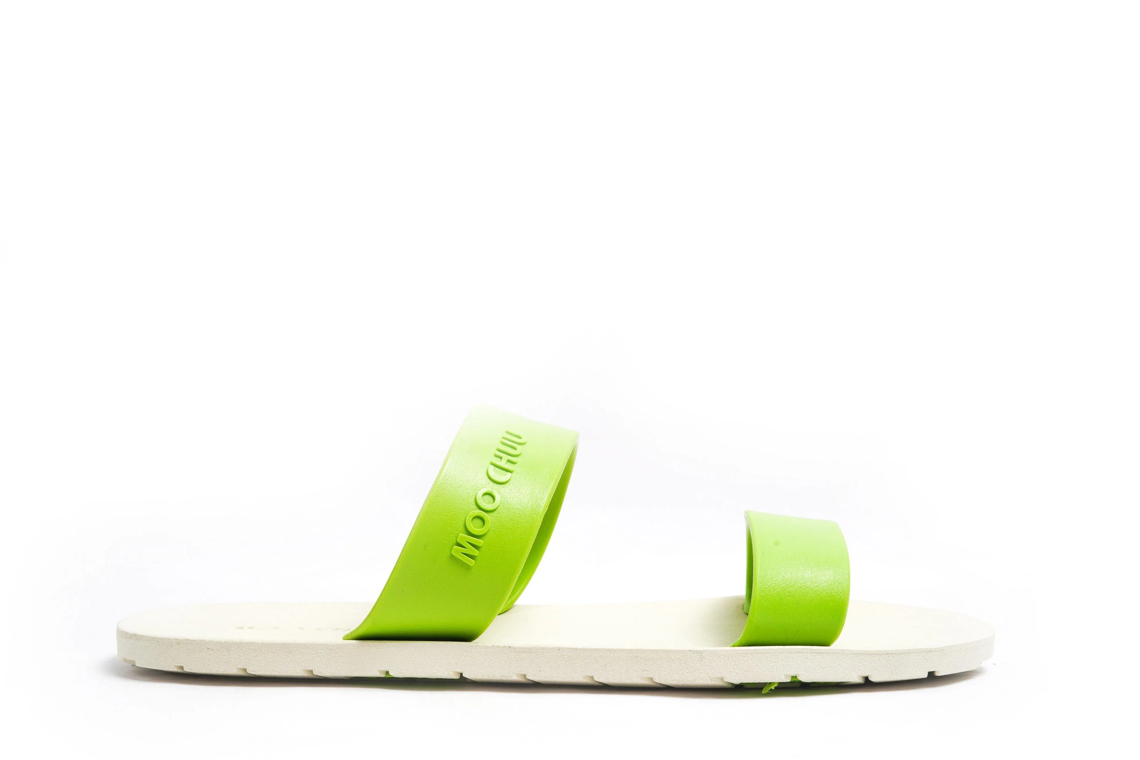Twin White Sole Lime Strap
