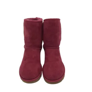 UGG SHEARLING LINED BOOTS PINK 8
