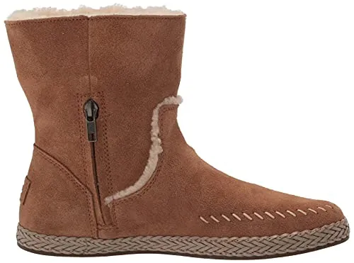 UGG Women's AILISH Fashion Boot, Chestnut Suede, 8