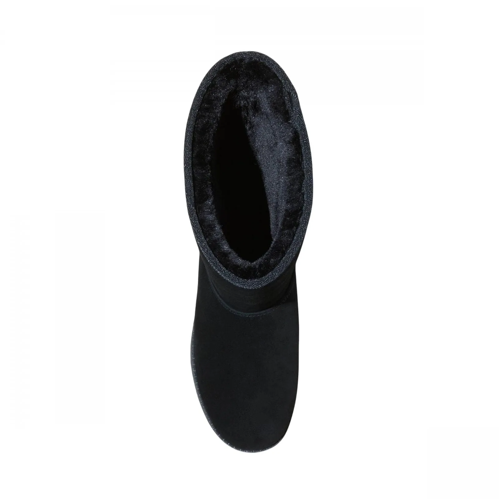 Universal Thread Womens Sarah Suede Shearling Winter Boots 91467407 Black 8M
