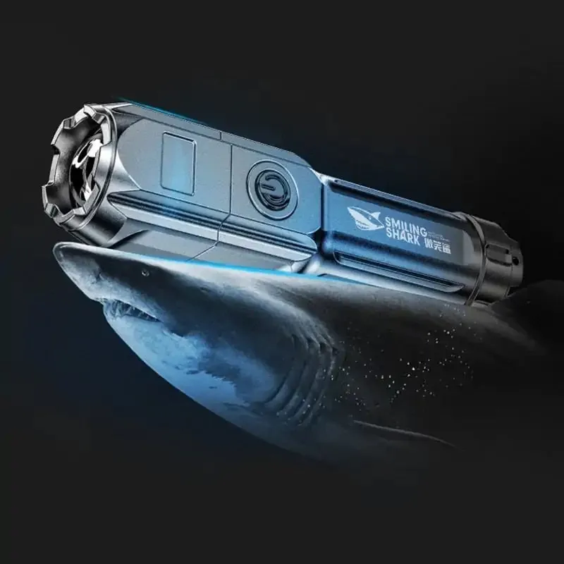 USB Rechargeable Powerful LED Flashlight