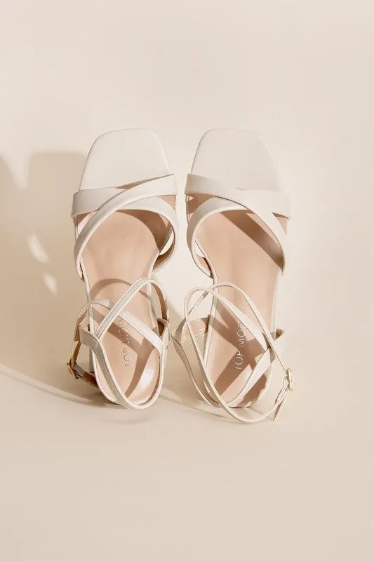 VALOR-1 CROSS ANKLE STRAP HEELS