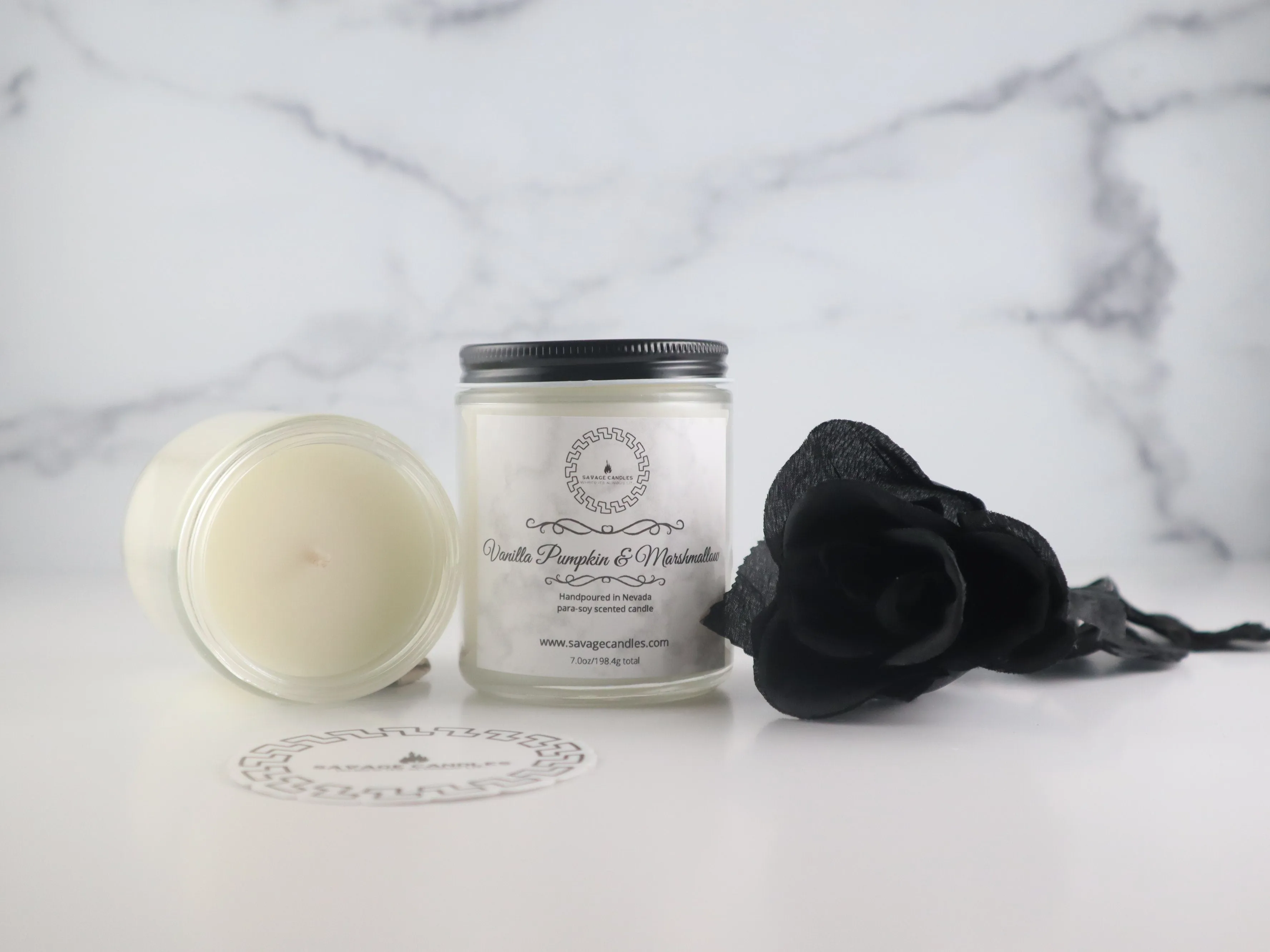 Vanilla Pumpkin Marshmallow Candle
