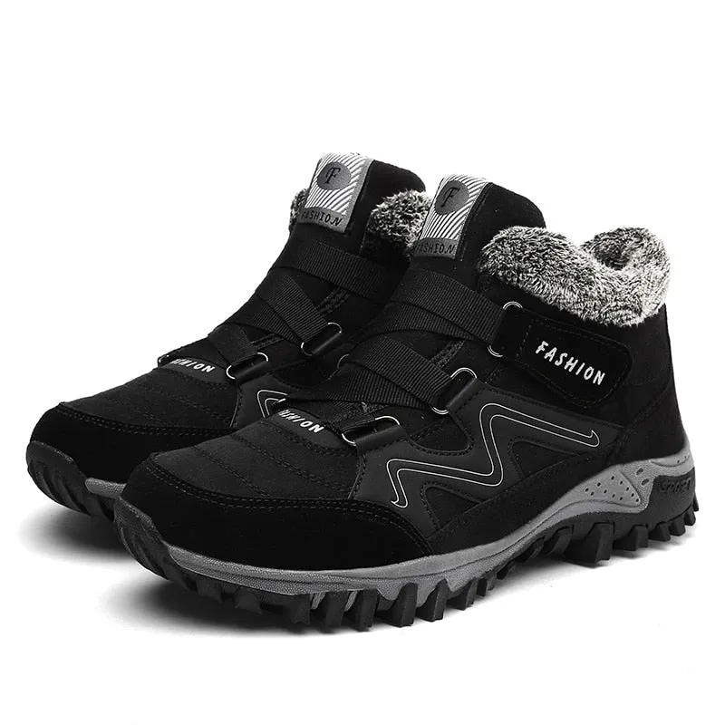 Warm Snow Boots With Fur