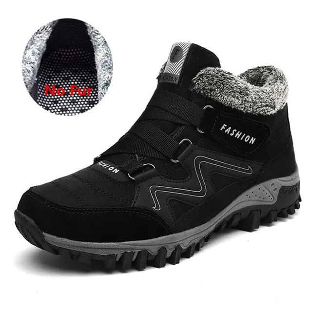 Warm Snow Boots With Fur