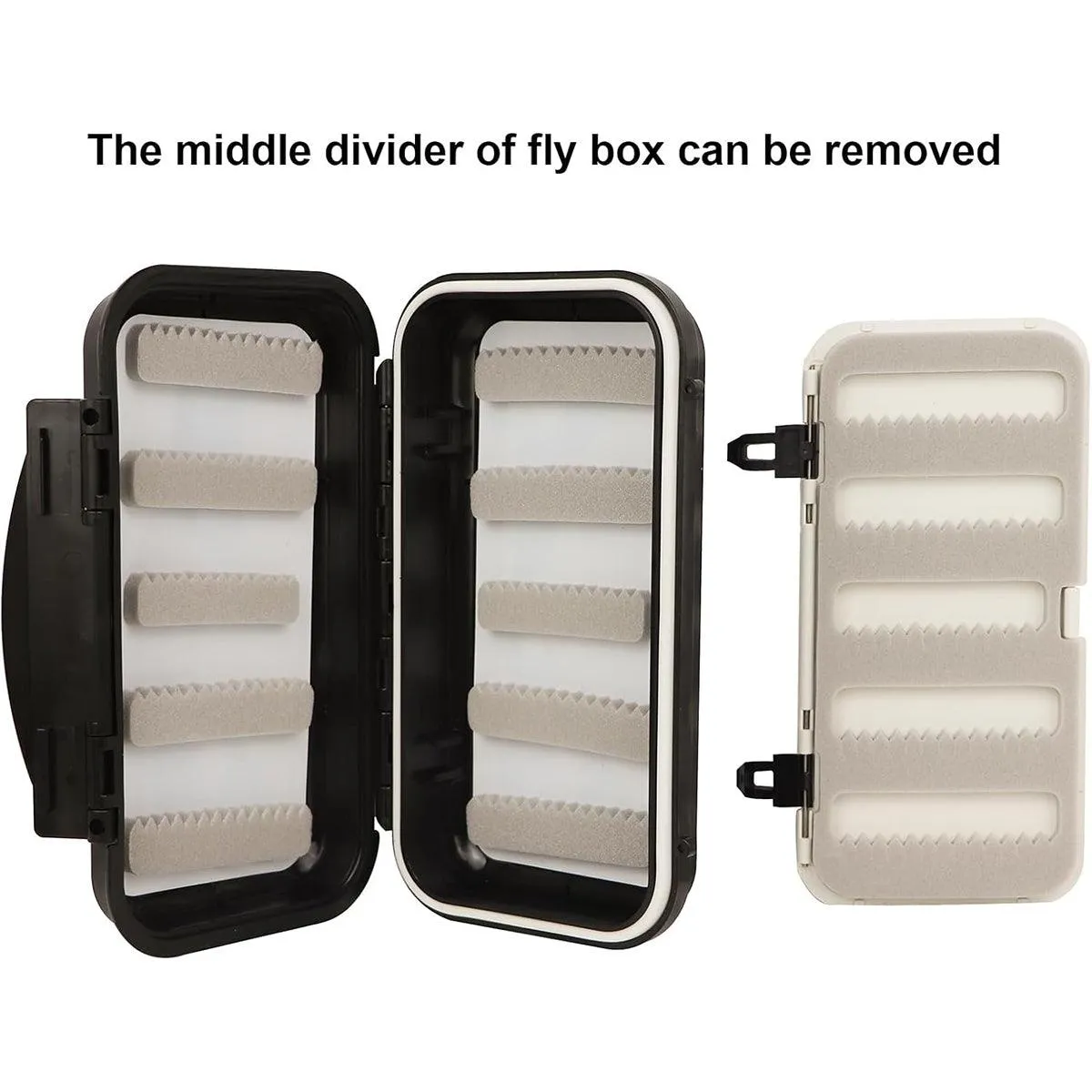 Waterproof Multi Layer Artificial Bait Box Hanging Plate Fishing Tackle Storage