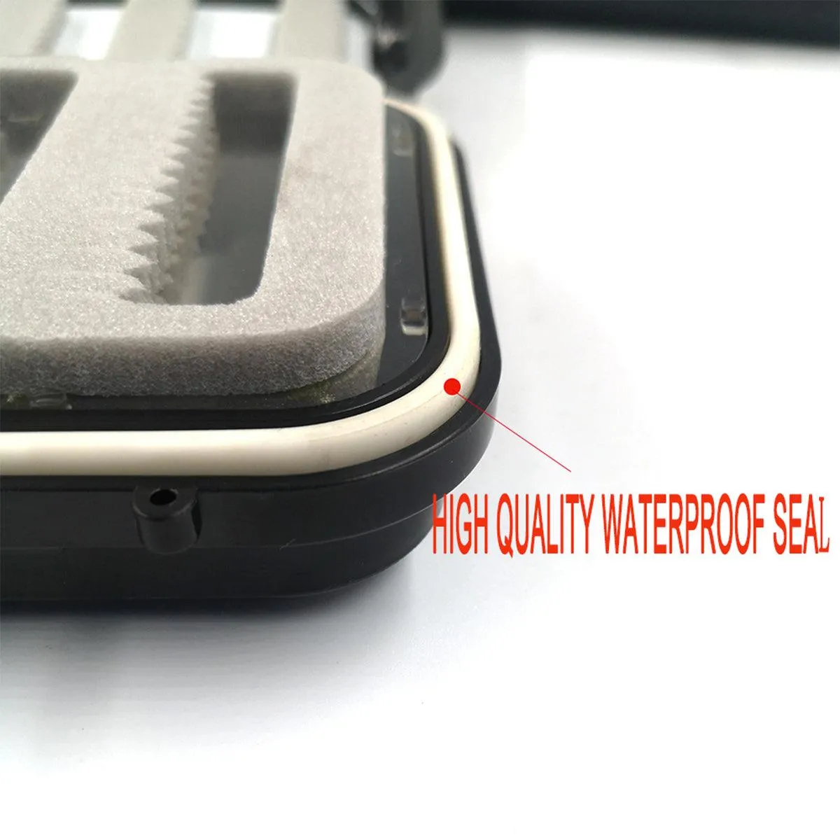 Waterproof Multi Layer Artificial Bait Box Hanging Plate Fishing Tackle Storage
