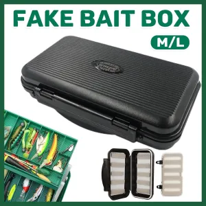 Waterproof Multi Layer Artificial Bait Box Hanging Plate Fishing Tackle Storage