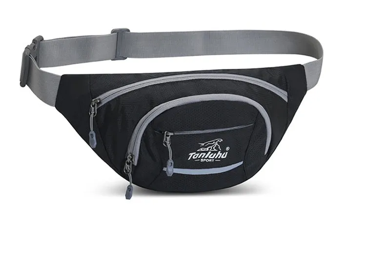 Wautton Outdoor Fanny Pack Bum Bag Big Campacity Water Resistant Nylon