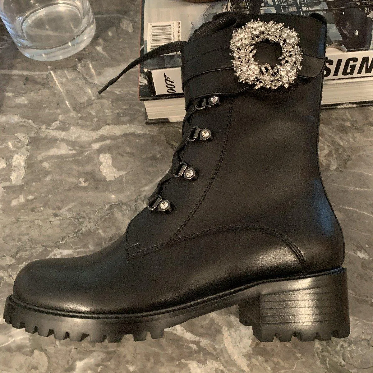 Win Combat Leather Boot