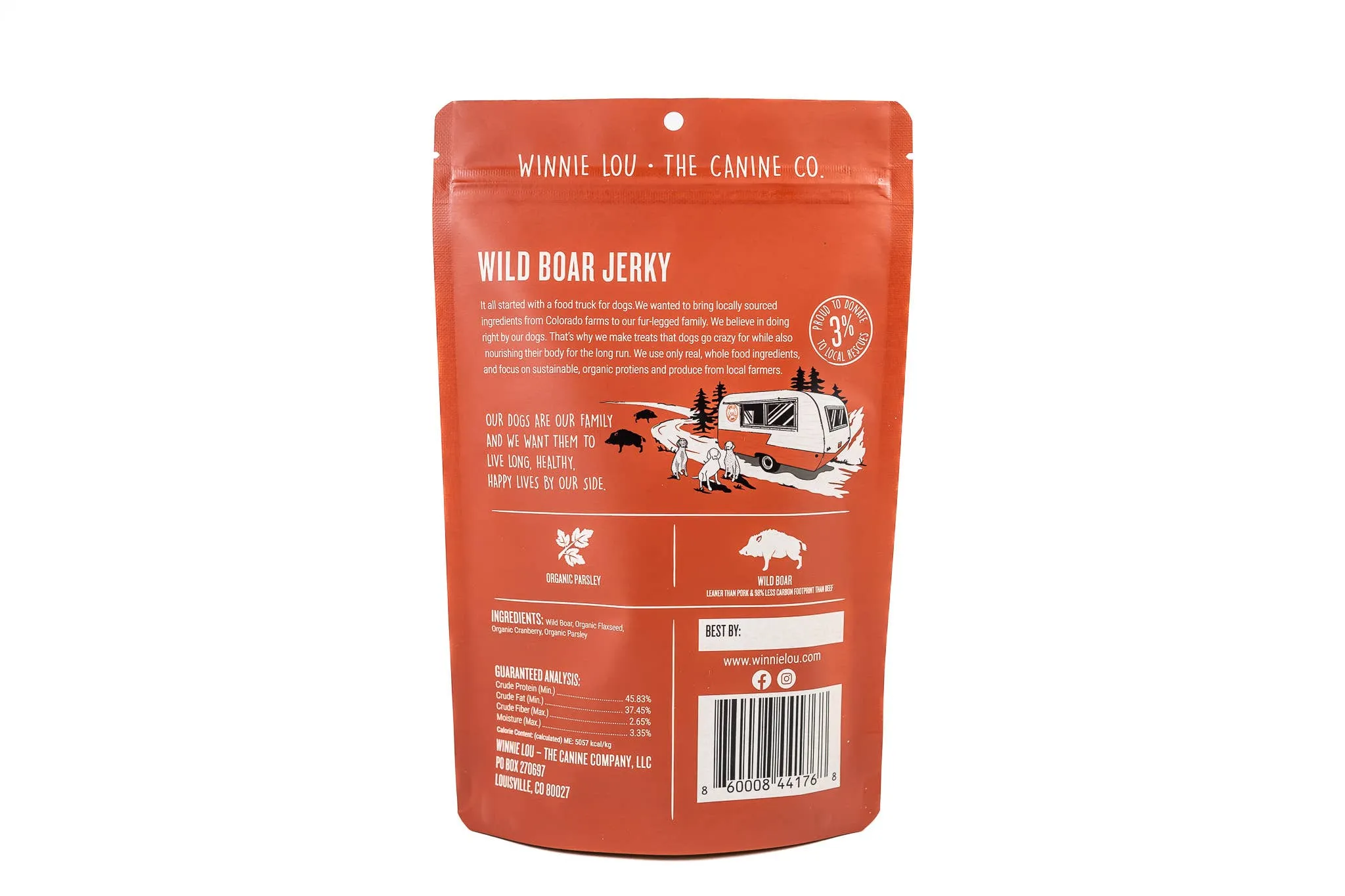 Winnie Lou - The Canine Co. - Wild Boar Jerky