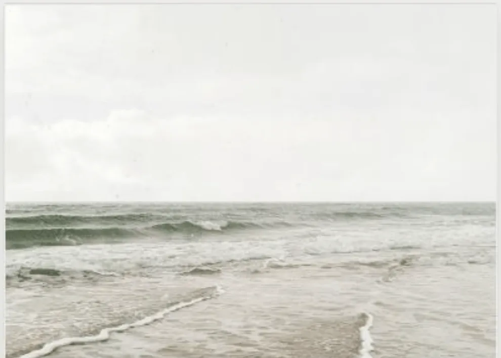 Winter in Montauk 67" Framed Canvas